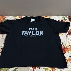 5/$3 Gildan Black Team Taylor Lifetime Member T-Shirt